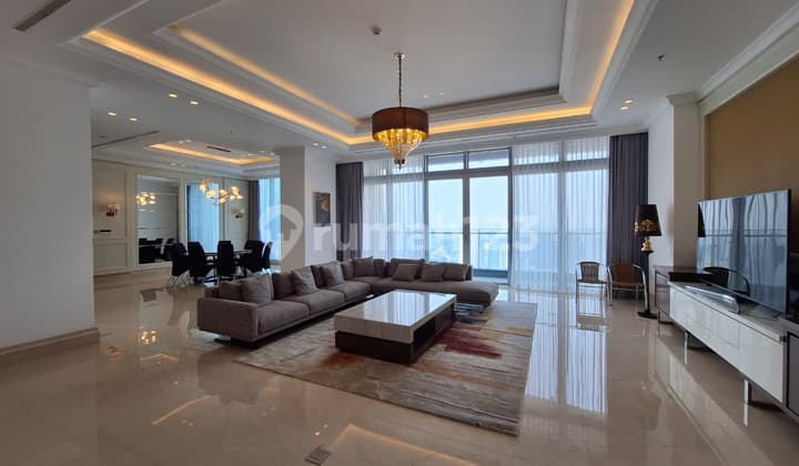 For Rent: Luxury 4-Bedroom Apartment at Raffless Residence Kuningan, Jakarta