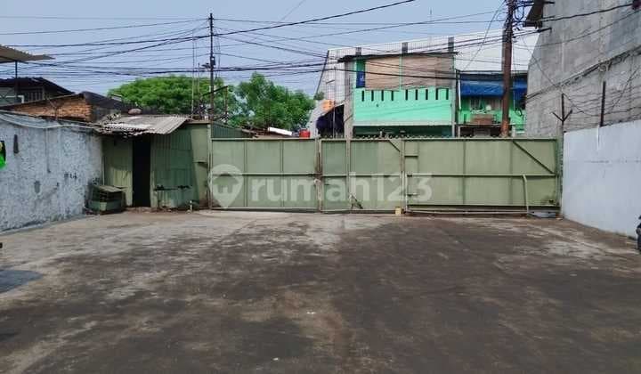 Dijual Miring Hitung Tanah Gudang Kapuk Kayu Besar - Kapuk Kamal Jakart Barat
