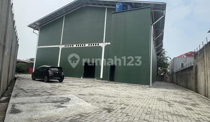 Gudang 2 Lantai + Kantor dengan Izin Produksi - Kamal Raya Kalideres Jakarta Barat