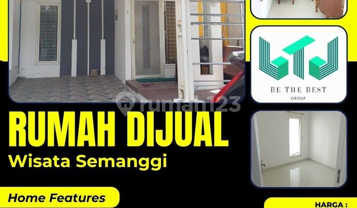 Price Negotiable Until Deal!! House for Sale in Wisata Semanggi Rungkut Housing, East Surabaya