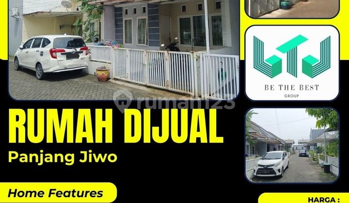 Dekat Kampus!! Dijual Rumah SHM di Panjang Jiwo - Tenggilis Mejoyo Surabaya