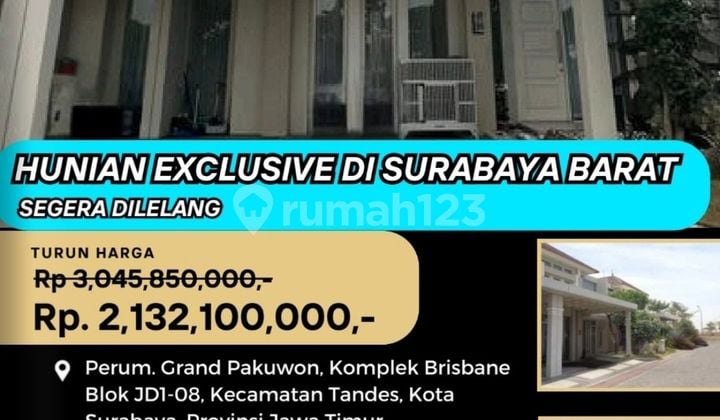 Jual Rumah Lelang Bank di Surabaya (Grand Pakuwon Tandes) - Lelang Kpknl Jual Rumah Lelang Bank di Surabaya (Grand Pakuwon Tandes) - Lelang Kpknl