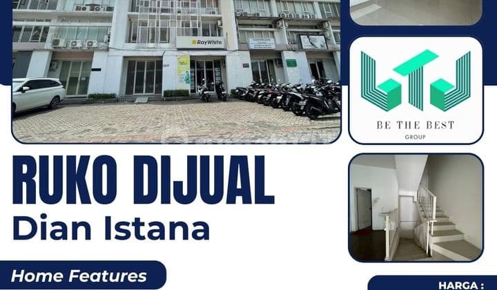 Termurah!! Jual Ruko Raya Dian Istana Wiyung Surabaya (Bisa KPR Bank)