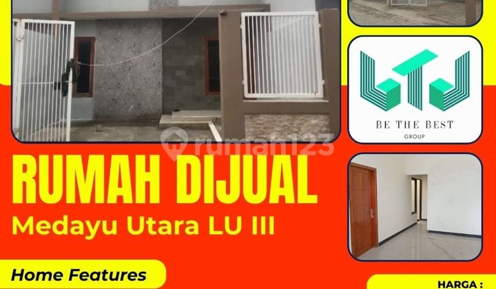 Termurah & Siap Huni!! Dijual Rumah Murah Medayu Utara Rungkut Surabaya Timur