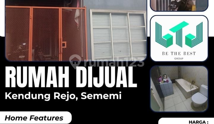 Rumah, 2 Lantai, SHM, di Benowo : Kendung Rejo, Sememi, Benowo, Surabaya Barat Dekat Rs Bdh