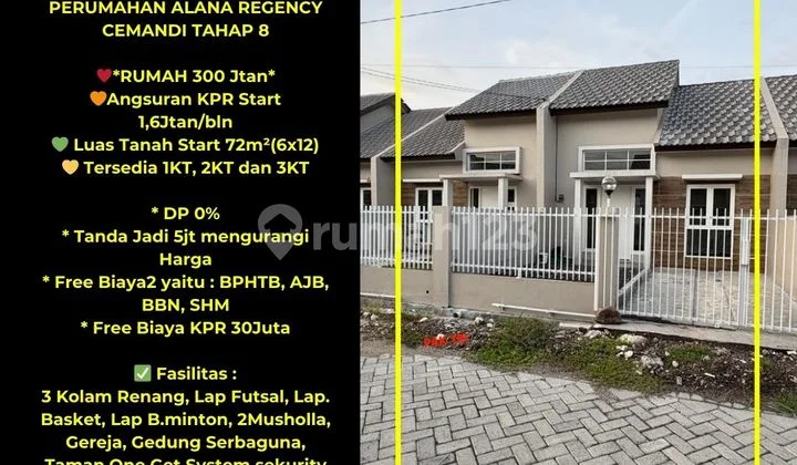 Rumah DP 0% di Batas Kota Surabaya Timur Dekat Merr : Perum Alana Regency Cemandi Tahap 8 Rumah DP 0% di Batas Kota Surabaya Timur Dekat Merr : Perum Alana Regency Cemandi Tahap 8