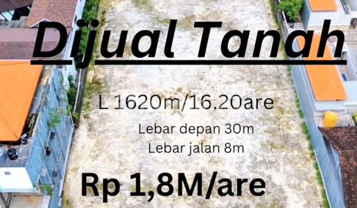 Premium Land Seminyak Area Free Hold Close To The Beach