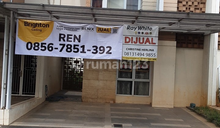 Rumah Belum Pernah Ditempat, Sirkulasi Udara Yang Baik, Bebas Banjir, Lokasi Tenang Di Cluster Cherryville Grandwisata