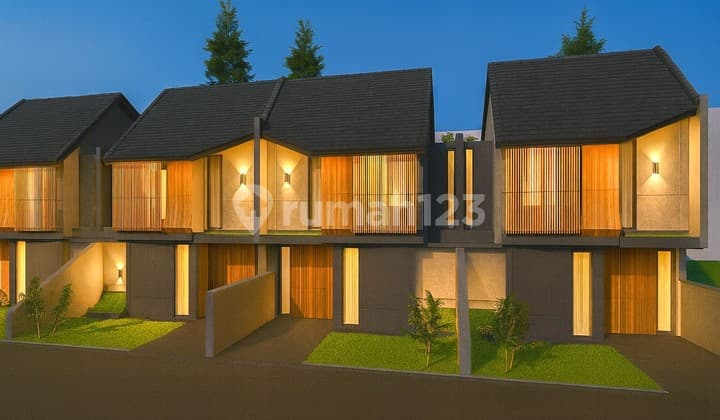 Near UGM Campus, For Sale Yogyakarta House Tropical Style with Swimming Pool.