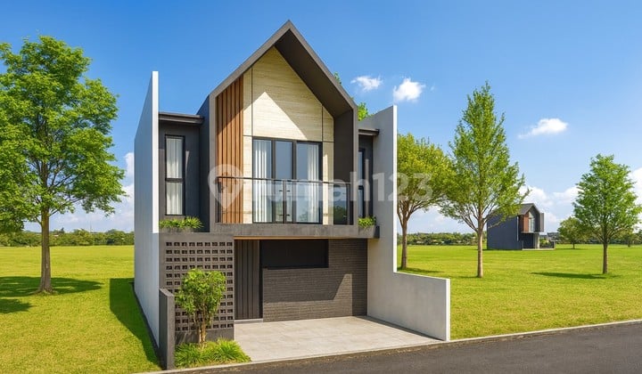 Ngaglik Sleman, Jual Rumah Jogja Model Scandinavia Dekat UII