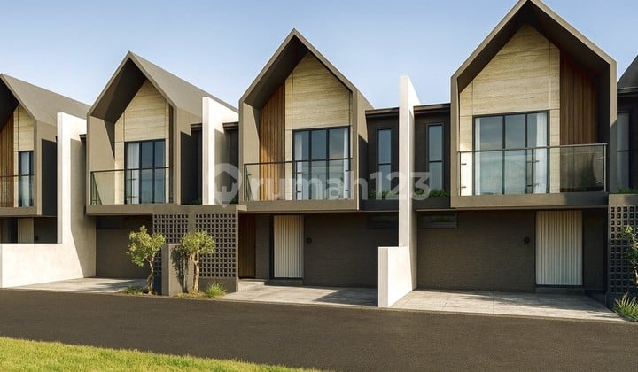 Dekat Jogja City Mall, Dijual Rumah Sleman Model Scandinavia Free Kolam Renang