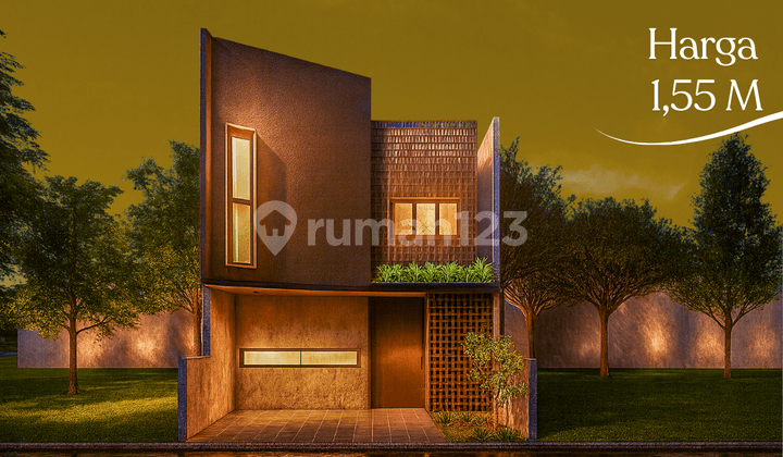 2 Minutes to BIAS Kaliurang Elementary School; 2-Story Industrial Cluster; Eligible for Mortgage (KPR)