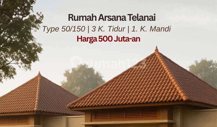 Translation: For Sale: Ready-to-Build House in Telanai; Freehold Title (SHM)