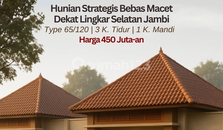 For Sale: Strategic, Traffic-Free Residence Near South Jambi Ring Road