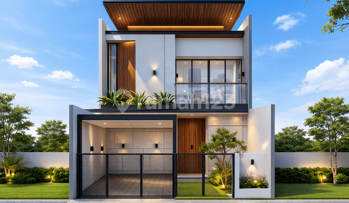 Dijual Rumah 2 Lantai 3 Kamar Desain Kontemporer, di Jalan Kaliurangkm 10 Sleman
