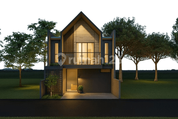 Rumah murah 2 lantai jakal km 14, 3 kamar tidur, bisa custom desain