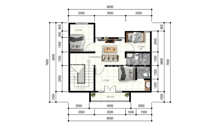 Rumah Bagus Sleman, 2 Lantai, Tepi Ringroad utara Jogja, Akses Mudah ke Kota, SHMP, Murah