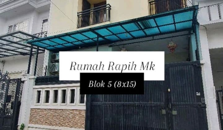 Muara Karang House, Block 5, Size 8x15, South-Facing