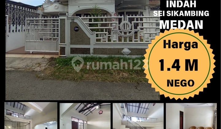 Rumah Luas Bebas Banjir di Perumahan Medan Harga di Bawah Pasar