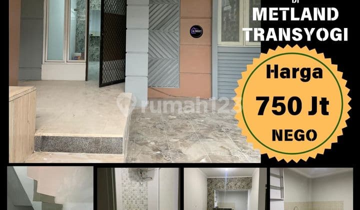Rumah Baru Renov Di Metland Transyogi Free Waterheater Dan Kanopy