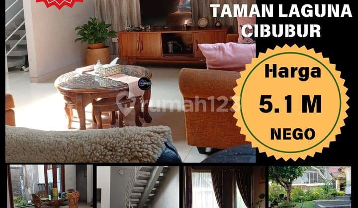 Rumah Dengan Taman Di Cibubur Area Depan Lokasi Sangat Strategis