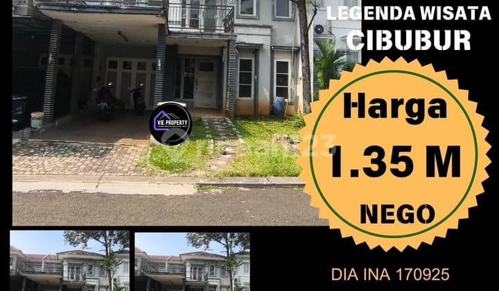 Dijual Rumah Lelang Cessie Di Legenda Wisata