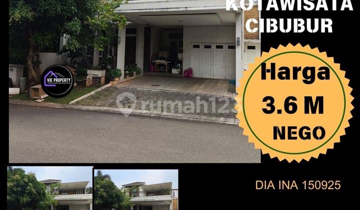 Dijual Rumah 2 Lantai Di Kotawisata Cibubur