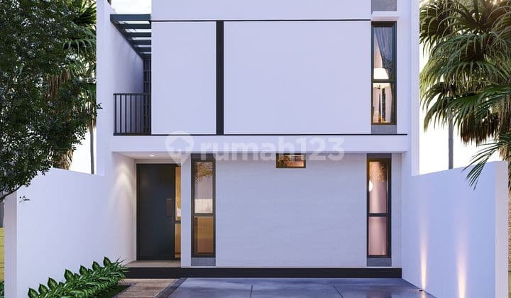 Modern House in Bambu Apus, East Jakarta