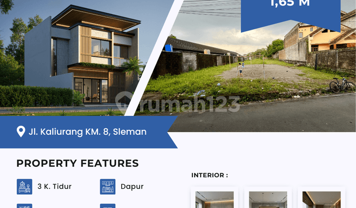 Rumah Jogja Jl. Kaliurang KM 8 Dekat ke Kampus Ugm
