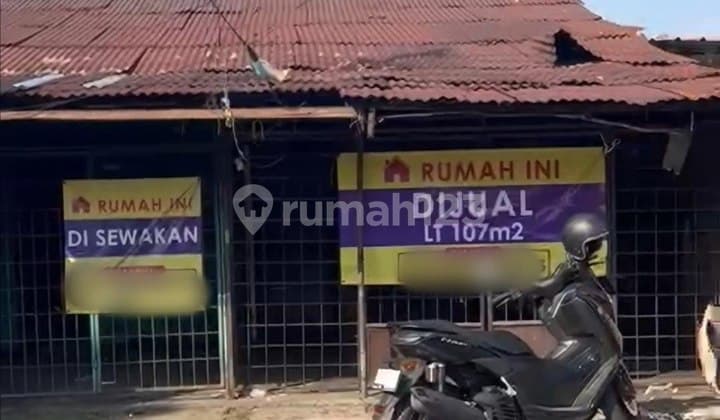 DIJUAL RUMAH TANAH 107M² COCOK UNTUK BENGKEL DAN USAHA LAINNYA DEKAT JALAN RAYA KALIMALANG
