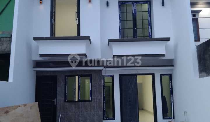 DIJUAL RUMAH BARU 4+1 KAMAR DI KOMPLEK DOLOG DUREN SAWIT JAKARTA TIMUR (mb)