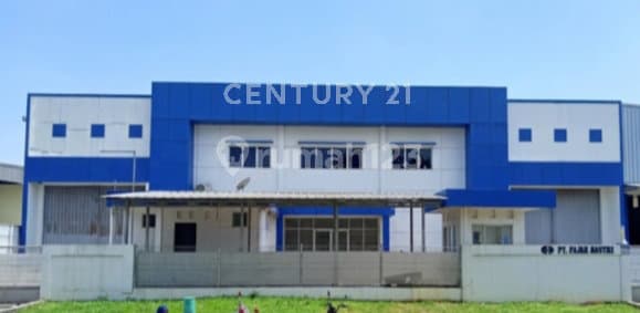 Gudang Siap Pakai 2 Akses Pintu di Kawasan Industri Jababeka Cikarang