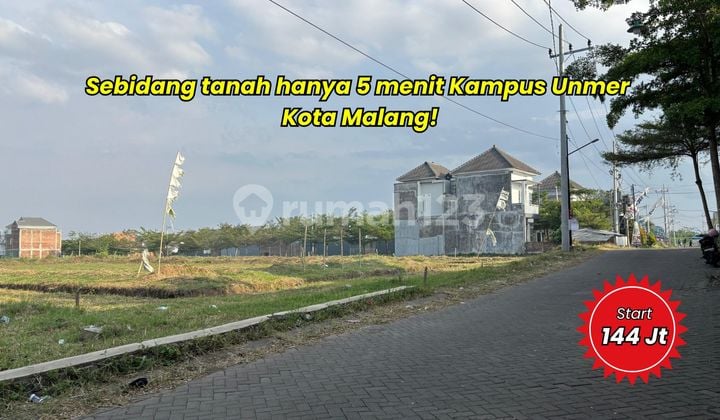 Tanah Kavling Bandulan Kota Malang - 5 Menit Unmer