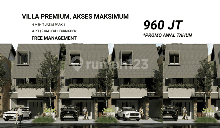 Villa di Kota Batu Dekat Wisata 960 Juta