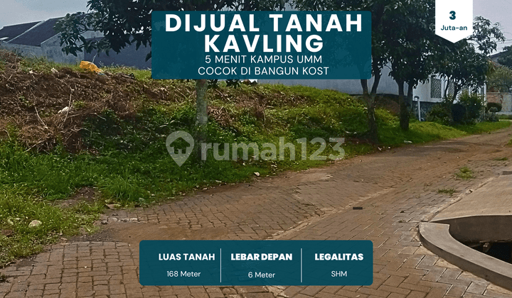 Kost Premium Dijual Cocok Dibangun Kost 5 Menit Kampus Umm Malang Sertifikat