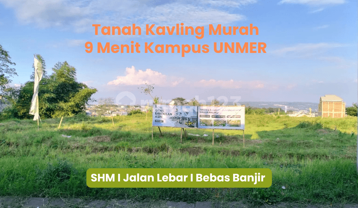 Tanah Murah Dijual Harga 180 juta Legalitas Aman Bebas Banjir