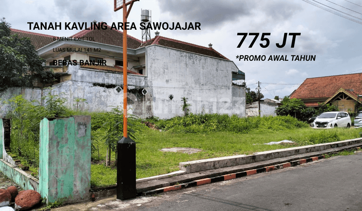 Tanah Kavling Kota Malang Area Sawojajar, Dekat Exit Tol