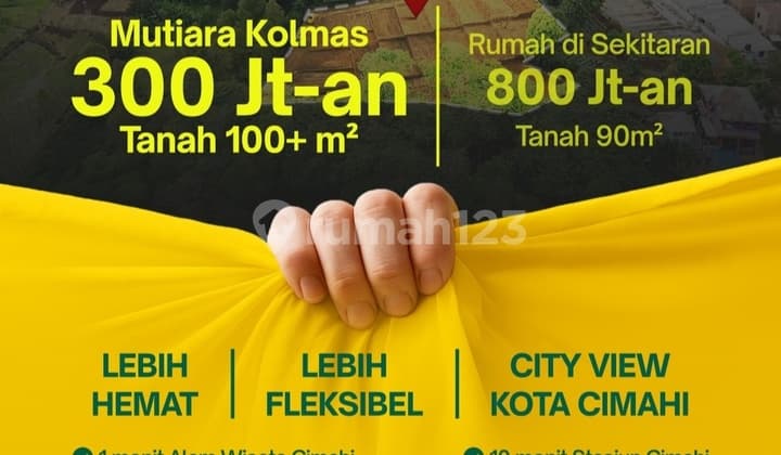 Tanah Kavling Premium View Kota Cimahi