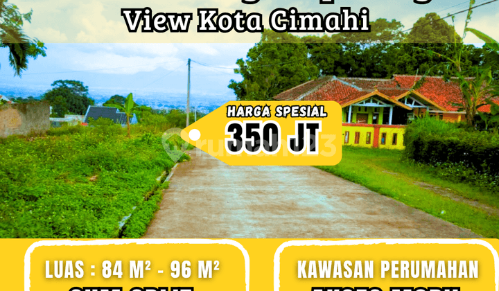 Tanah Siap Bangun Cimahi Kawasan Komplek