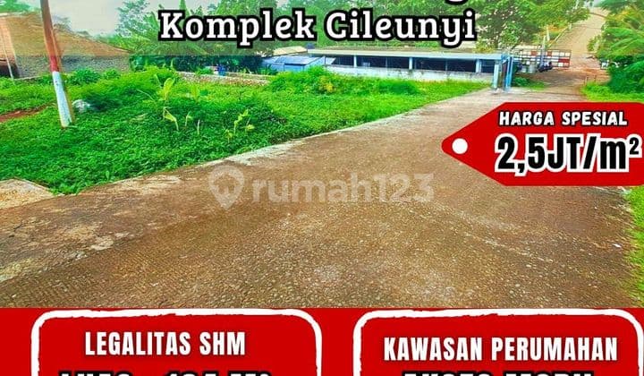 Tanah Murah Komplek Cileunyi