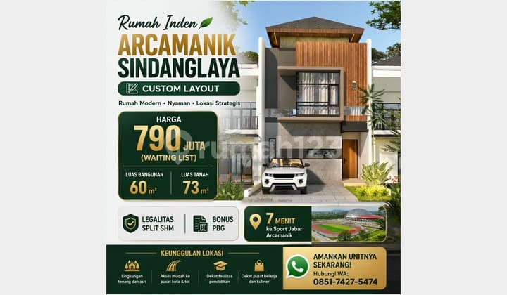 2-Storey House Elevia Homes Arcamanik Mandalajati