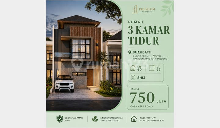 Elevia Homes SHM A Modern, Strategic Residence Near the Buahbatu Toll Gate