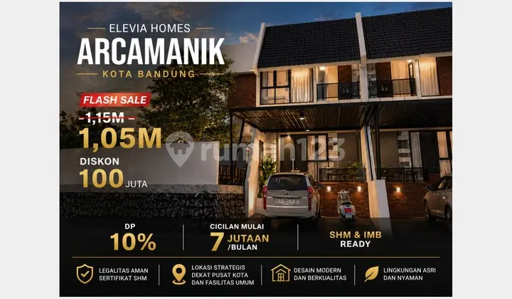 Ready Stock House Arcamanik Sukamiskin Limited Promo Freehold Title
