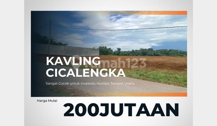 Tanah Kavling Murah SHM Cicalengka - Dekat Stasiun & Rsud