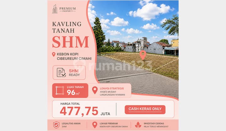 Investasi Tanah Premium Dekat Pusat Kota Kavling Kencana Buahbatu