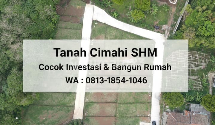 Tanah Cimahi Bandung SHM Siap Bangun Dekat Wisata