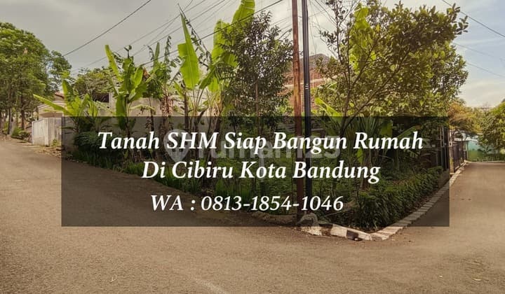 Tanah Hook Cibiru Kotamadya Bandung SHM Siap Bangun Rumah