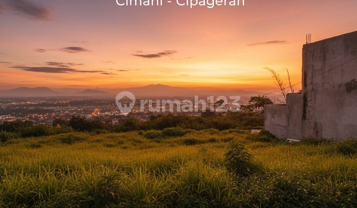 Tanah Cipageran SHM Siap Bangunview Kota Cimahi