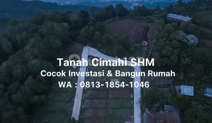 Tanah Cimahi Bandung SHM Siap Bangun