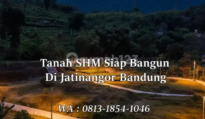 Freehold land in Jatinangor, ready to build a house or boarding house near Unpad.